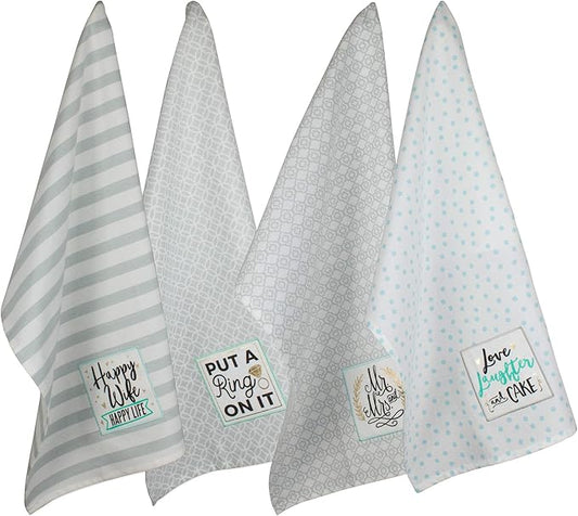 Wedding Collection Home Essentials For Newlyweds, Dishtowel Set