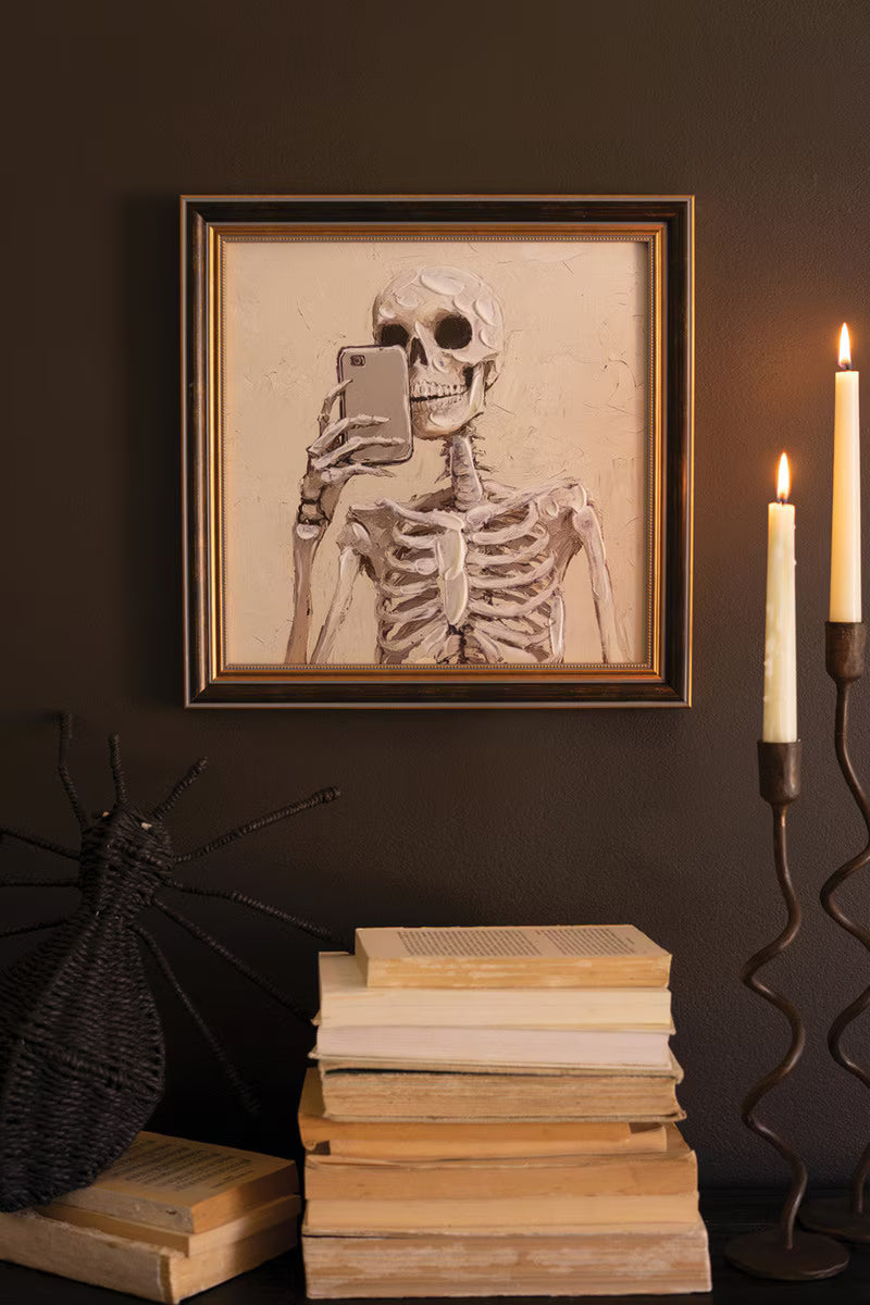 Halloween Framed Skelfie