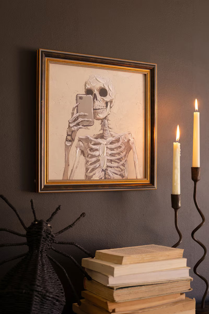 Halloween Framed Skelfie