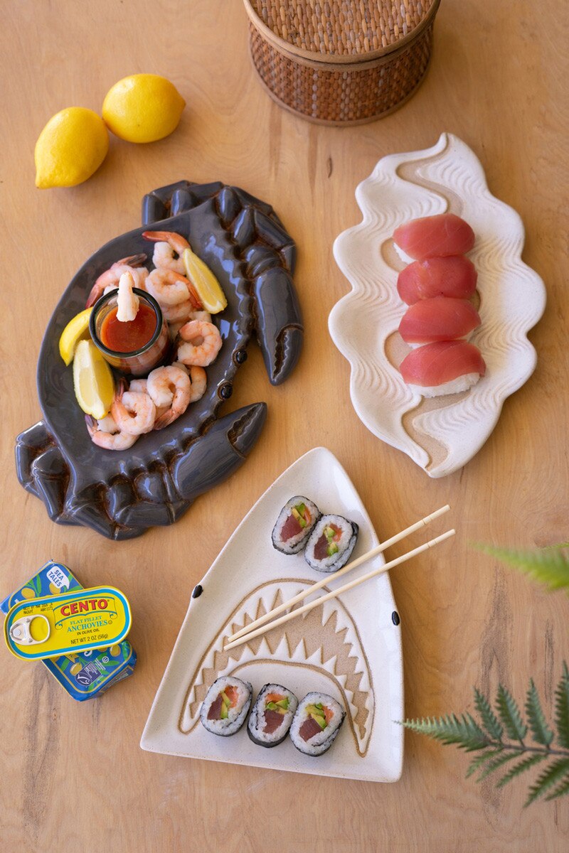 Ceramic Clam Platter