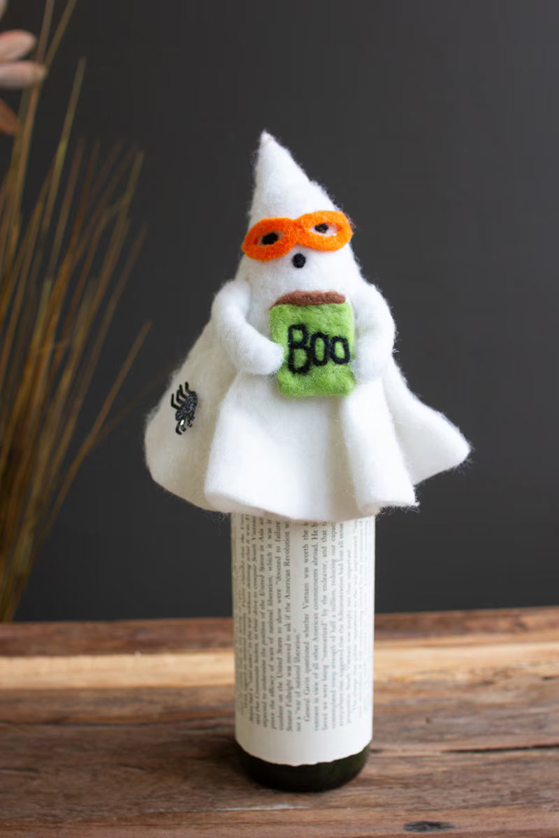 Felt Halloween Bottle Topper