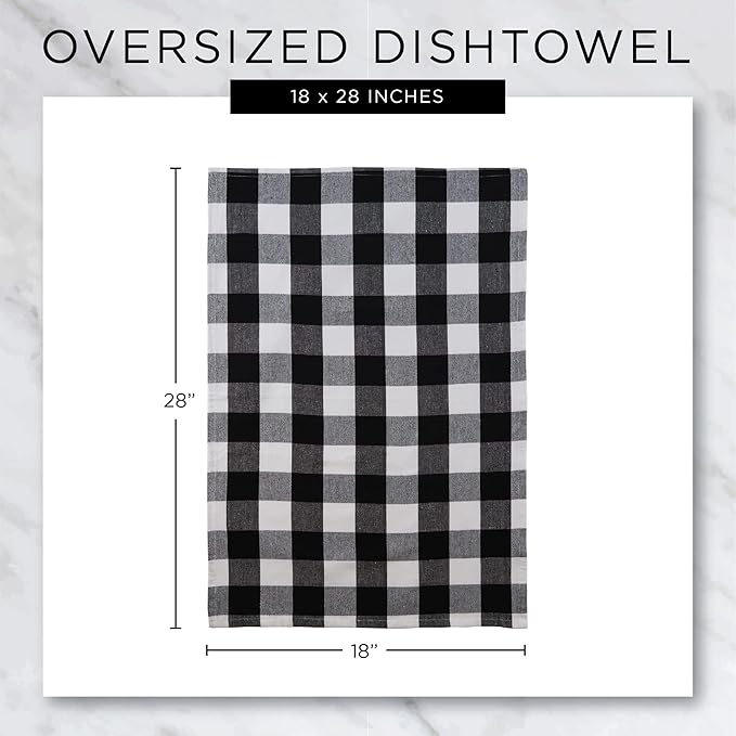 Vintage Print Absorbent & Fast-Drying Kitchen Dish Towel Set