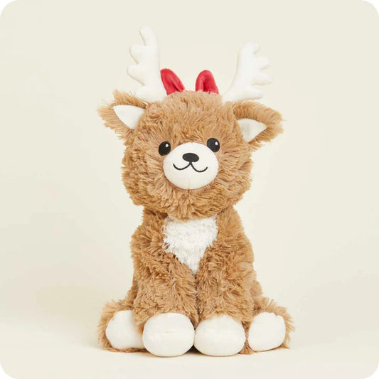 Red Bow Reindeer Warmies
