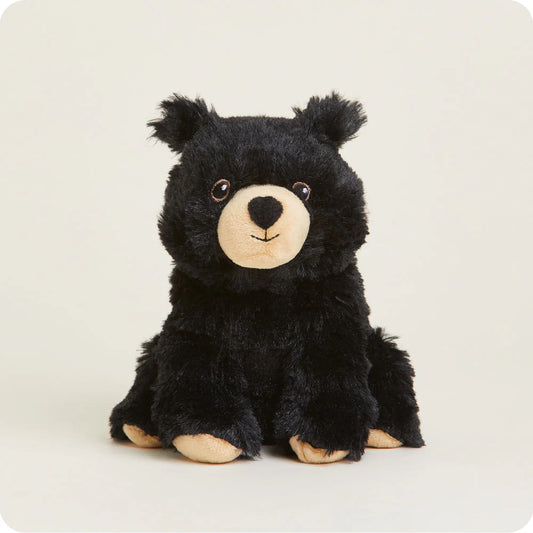 Black Bear Warmies Junior