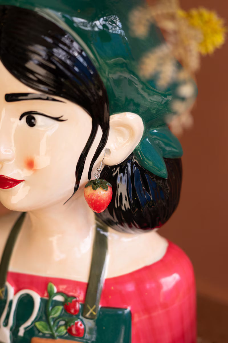 Gardener Vase with Earrings