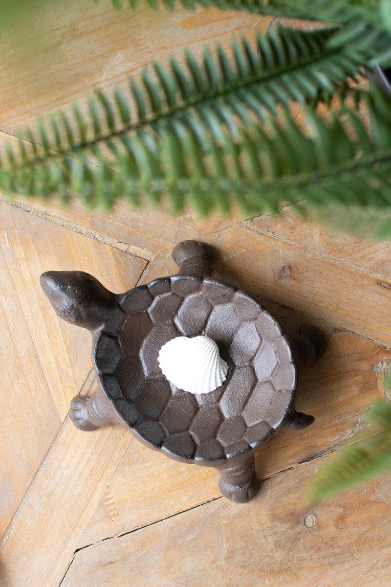 Cast Iron Turtle Dish