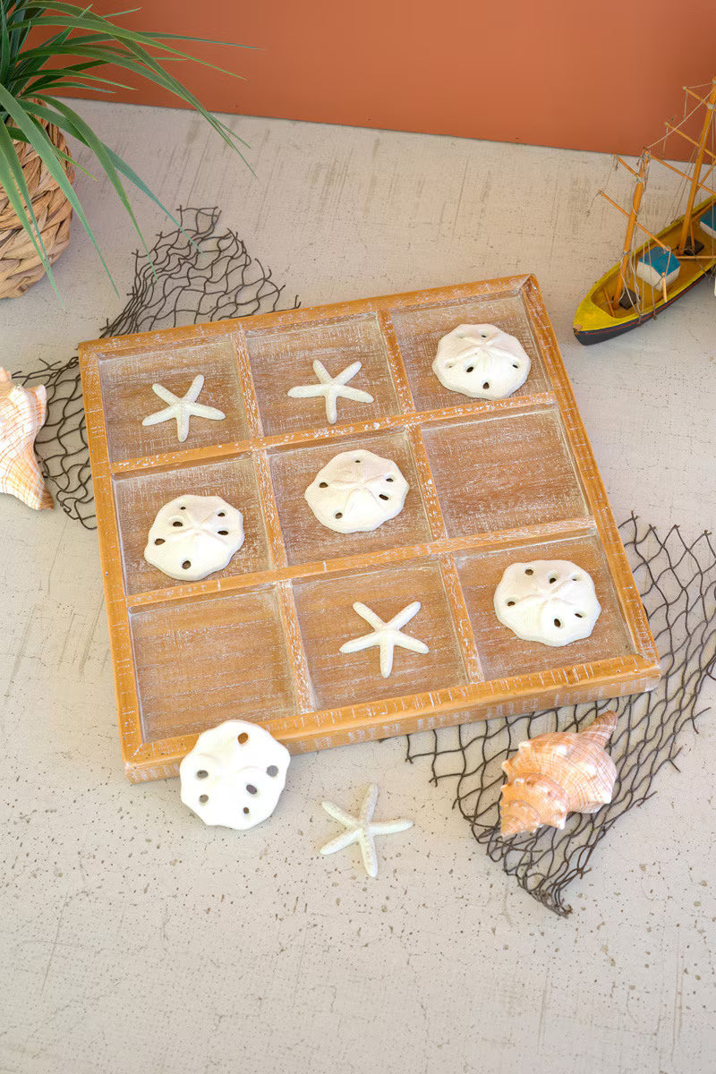 Seaside Tic-Tac-Toe