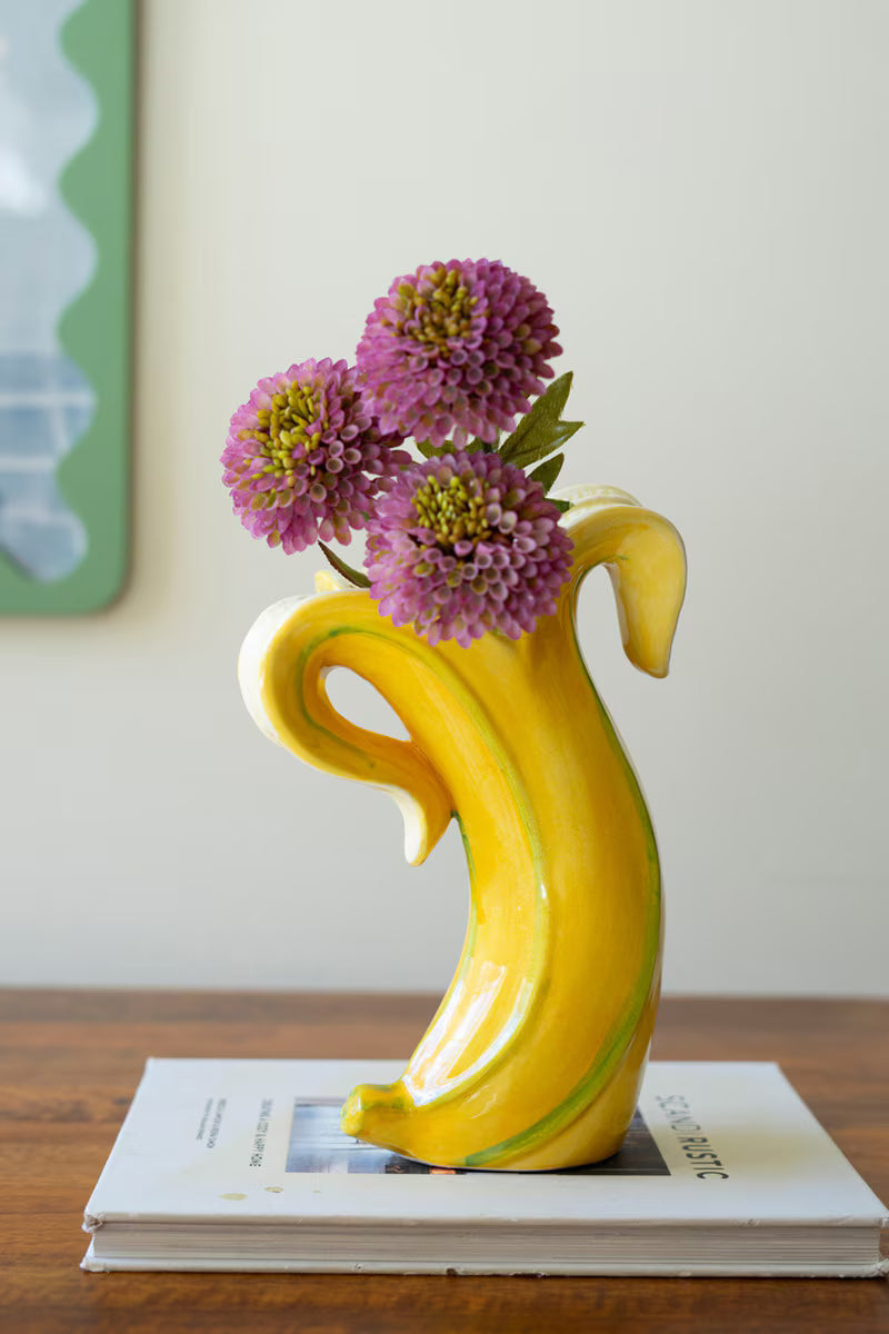 Ceramic Banana Vase