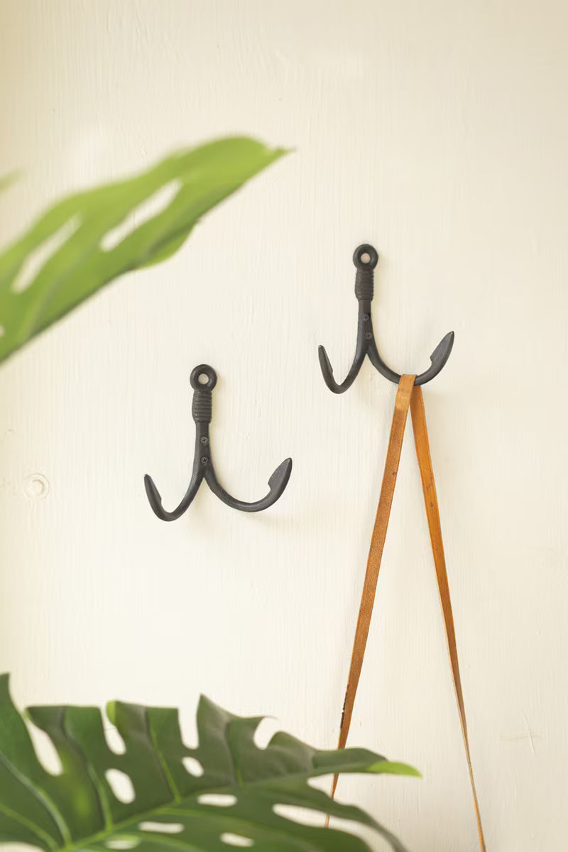 Cast Iron Fishing Hook Hanger