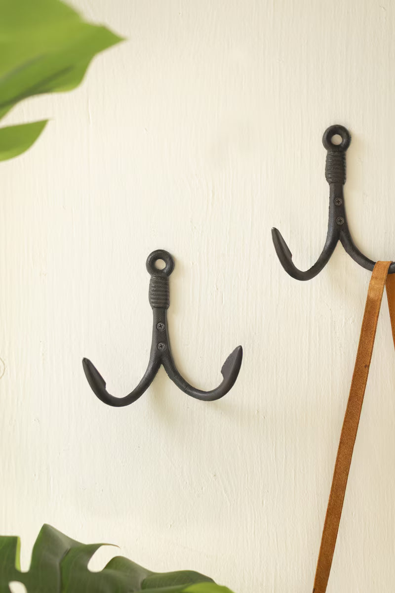 Cast Iron Fishing Hook Hanger