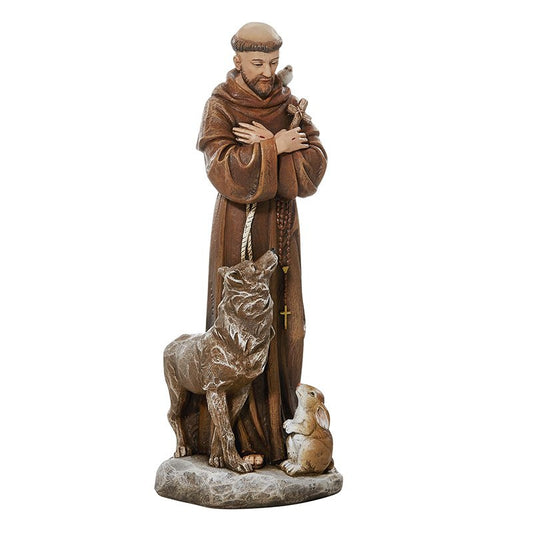 Toscana Statue Saint Francis With Animals