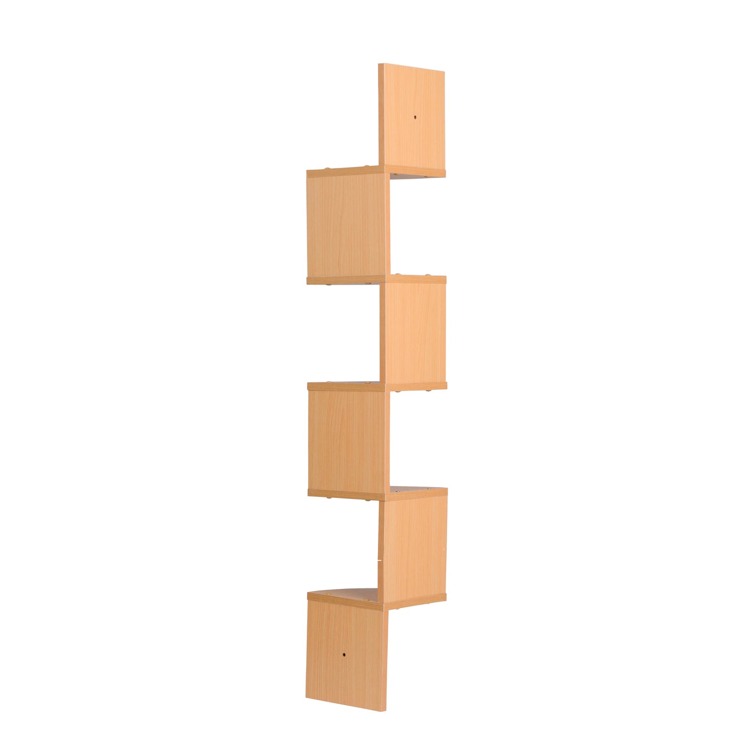 Large Laminated Corner Wall Mount Shelf