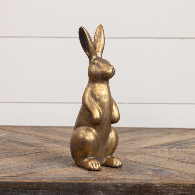 Gold Upright Bunny
