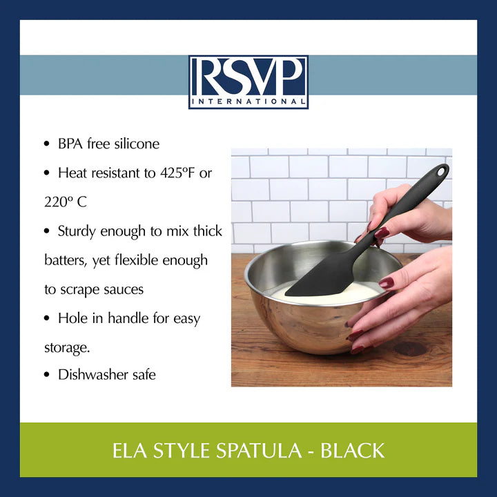 Black Ela Style Spatula