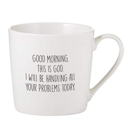 Cafe Mug - Good Morning this is God