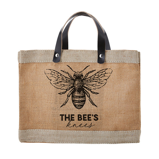 Farmers Market Mini Tote - Bees Knees