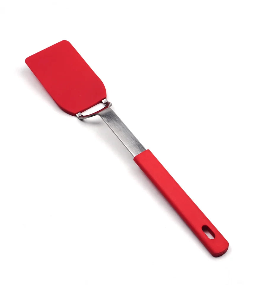Small Red Flexible Nylon Spatula