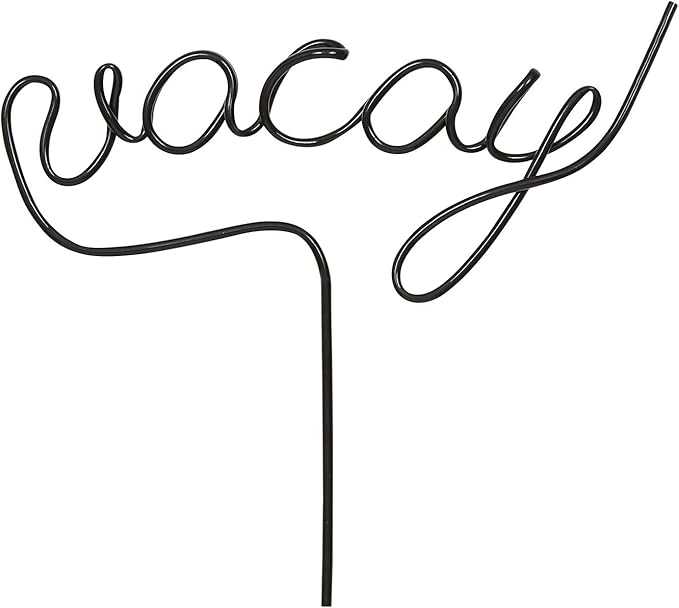 Word Straw - Vacay
