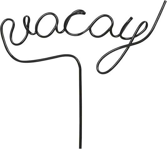 Word Straw - Vacay