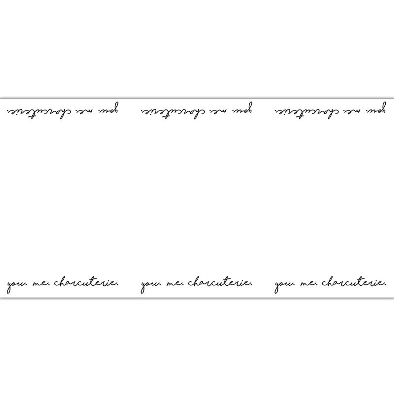 Charcuterie Paper Runner - Wht