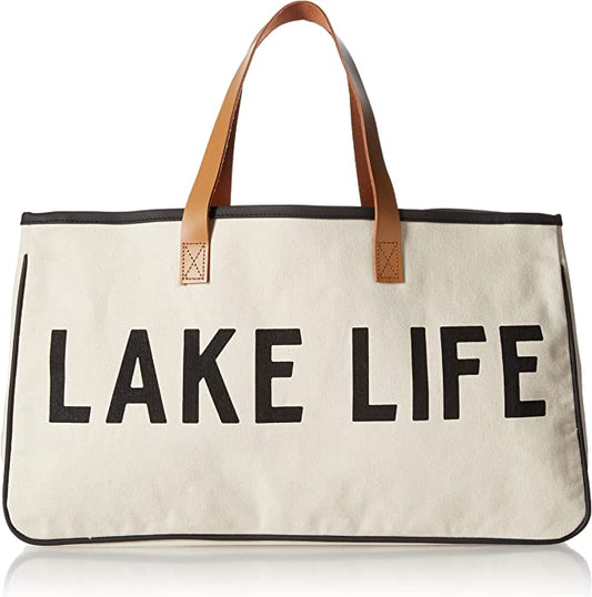 Canvas Tote - Lake Life