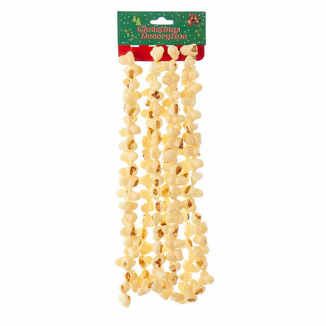 9'' Plastic Popcorn Garland