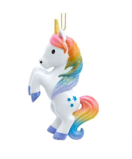 4"Unicorn Blow Mold Ornament