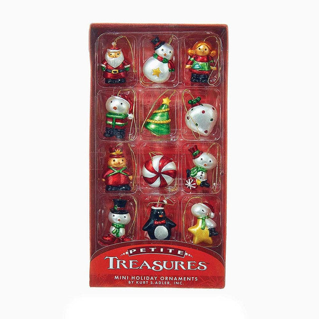 1.25" Petite Treasure Mini Ornament 12pc