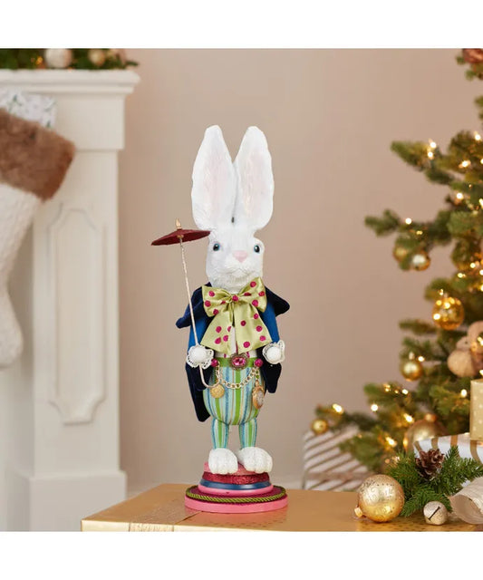 Hollywood Nutcrackers White Rabbit Nutcracker