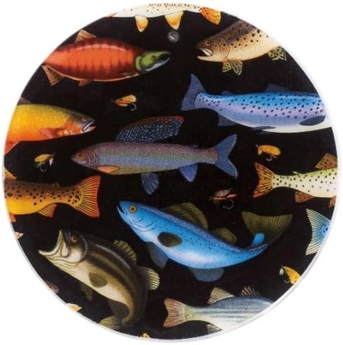 Round Silicone Mat Jar Opener, Fresh Fish