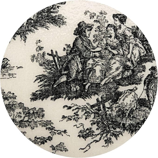 Black Toile Jar Opener