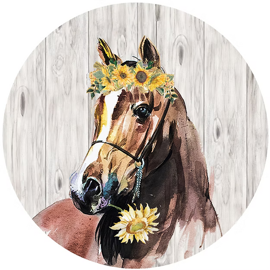 Flower Horse Jar Opener