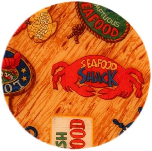 Round Silicone Mat Jar Opener, Crab shack