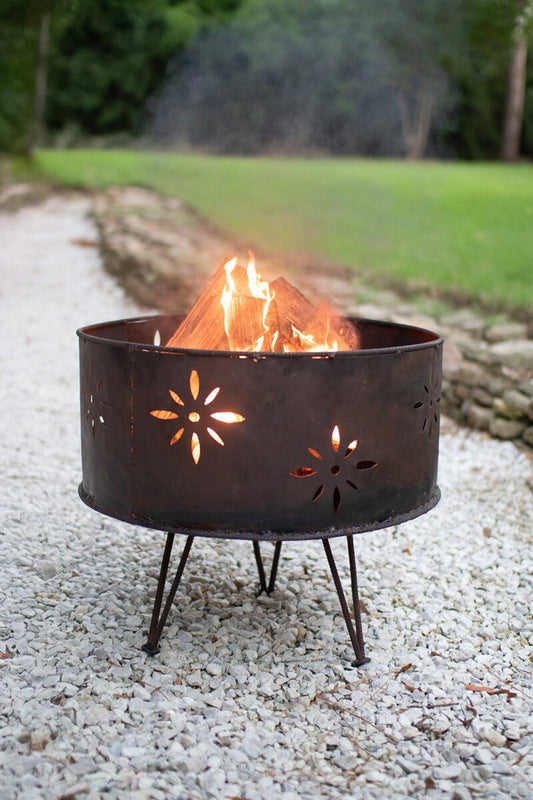 New Rustic Iron Fire Pit