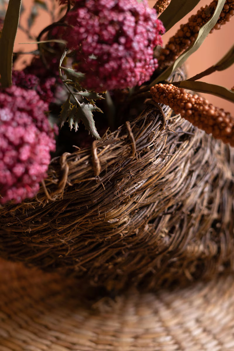 Twig and Metal Cornucopia