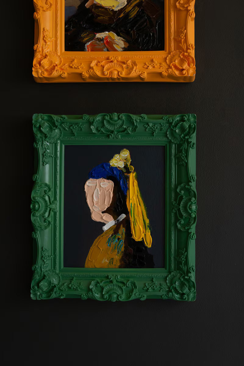 Set of 3 Framed Portrait Paintings
