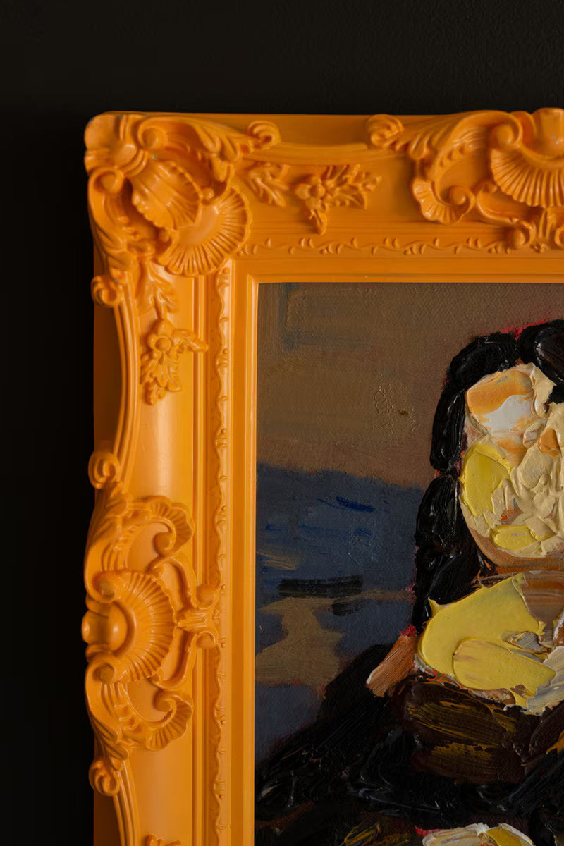 Set of 3 Framed Portrait Paintings