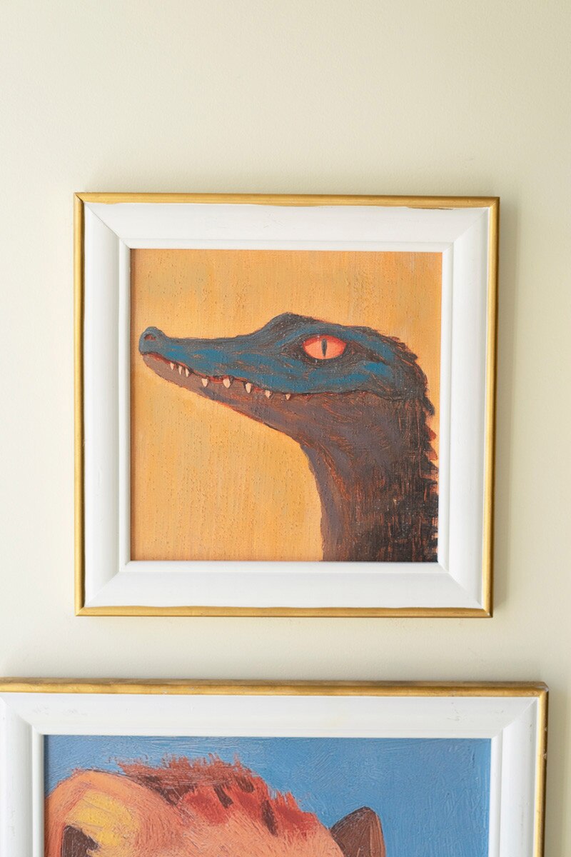 Set of 5 Framed Animal Prints