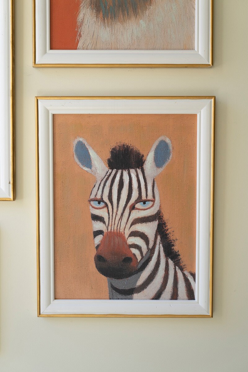 Set of 5 Framed Animal Prints