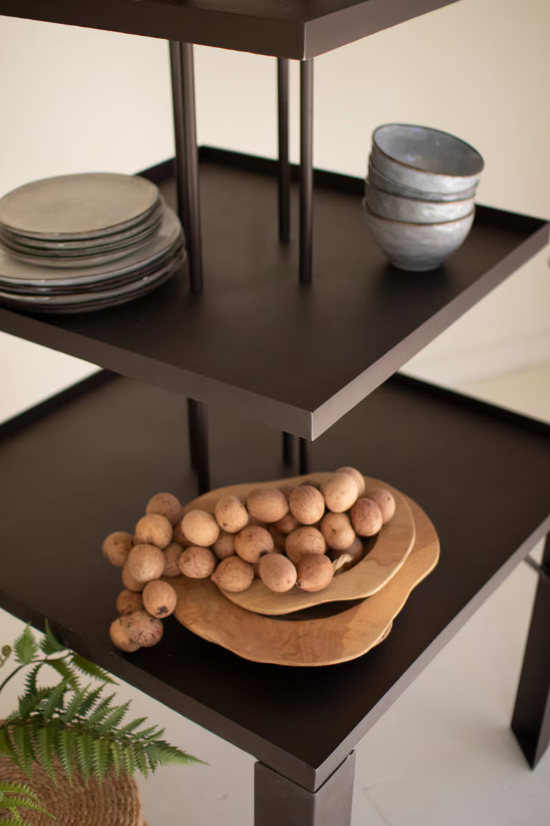 Four-Tiered Square Metal Store Display