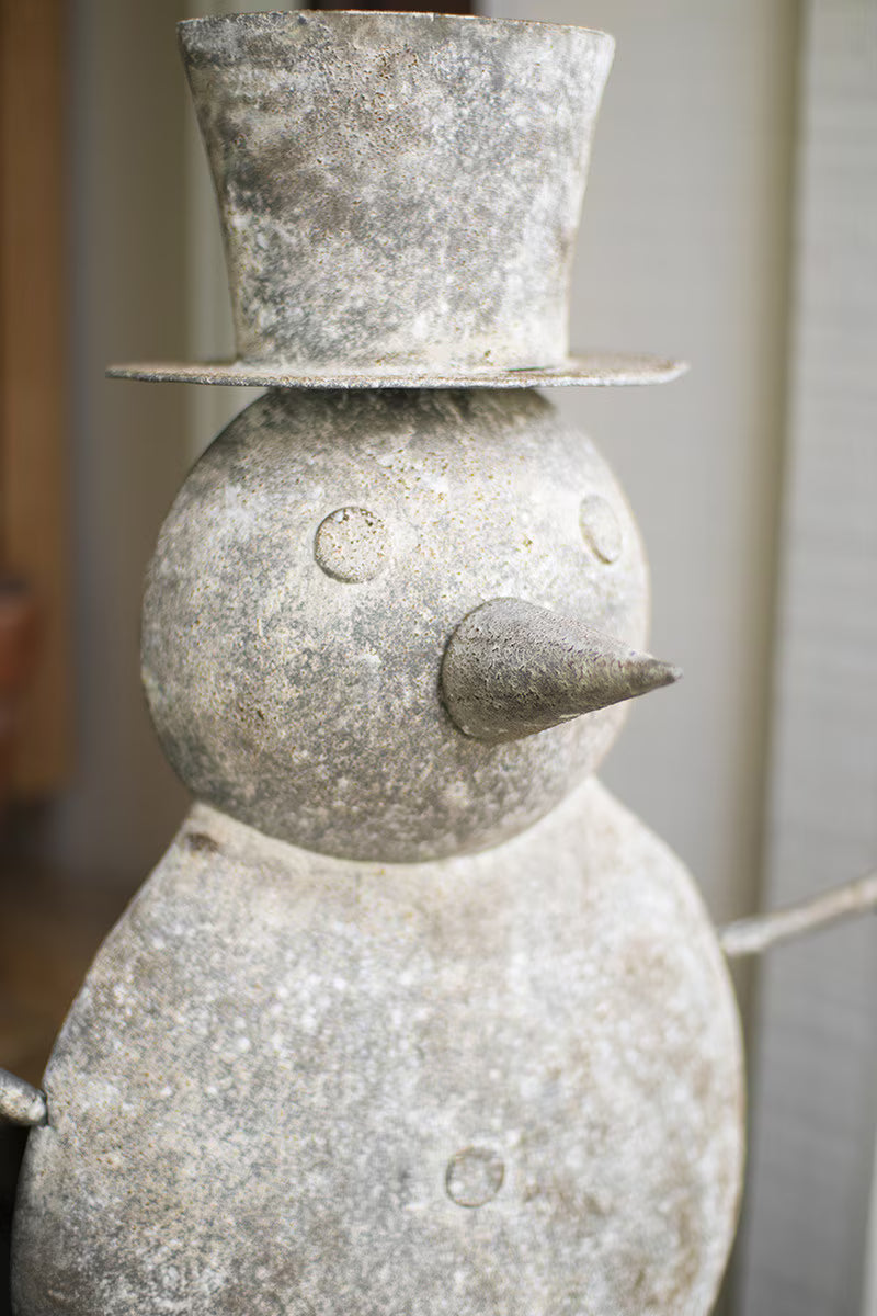 Metal Snowman