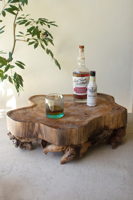 Mulberry Root and Willow Wood Serving Tray