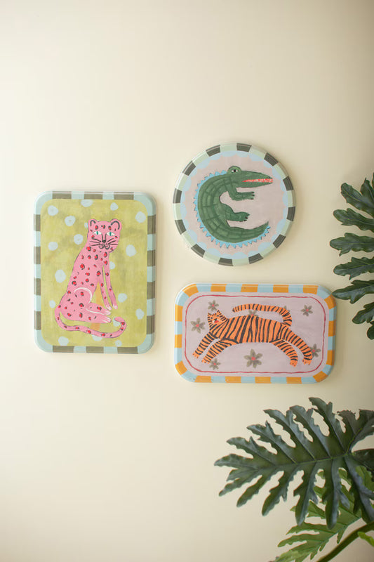 Set of 3 Children's Art Animal Prints