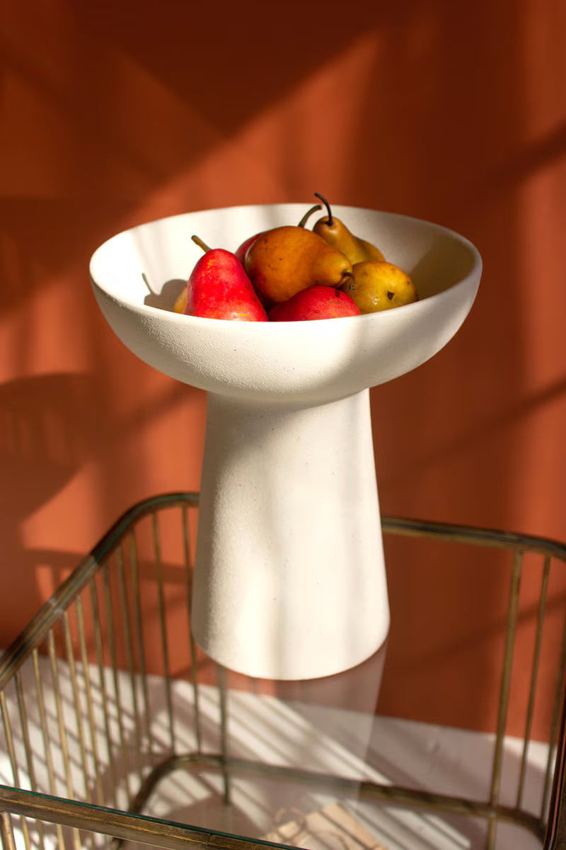 Tall Ceramic Compote