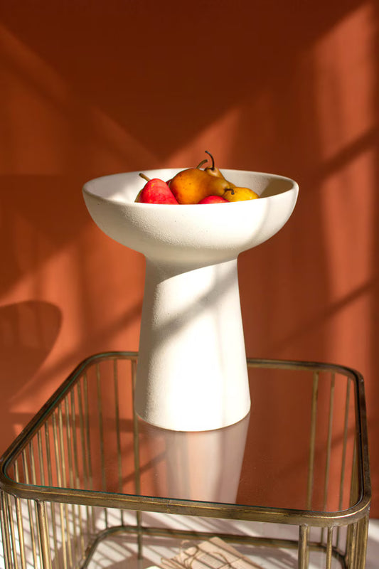 Tall Ceramic Compote