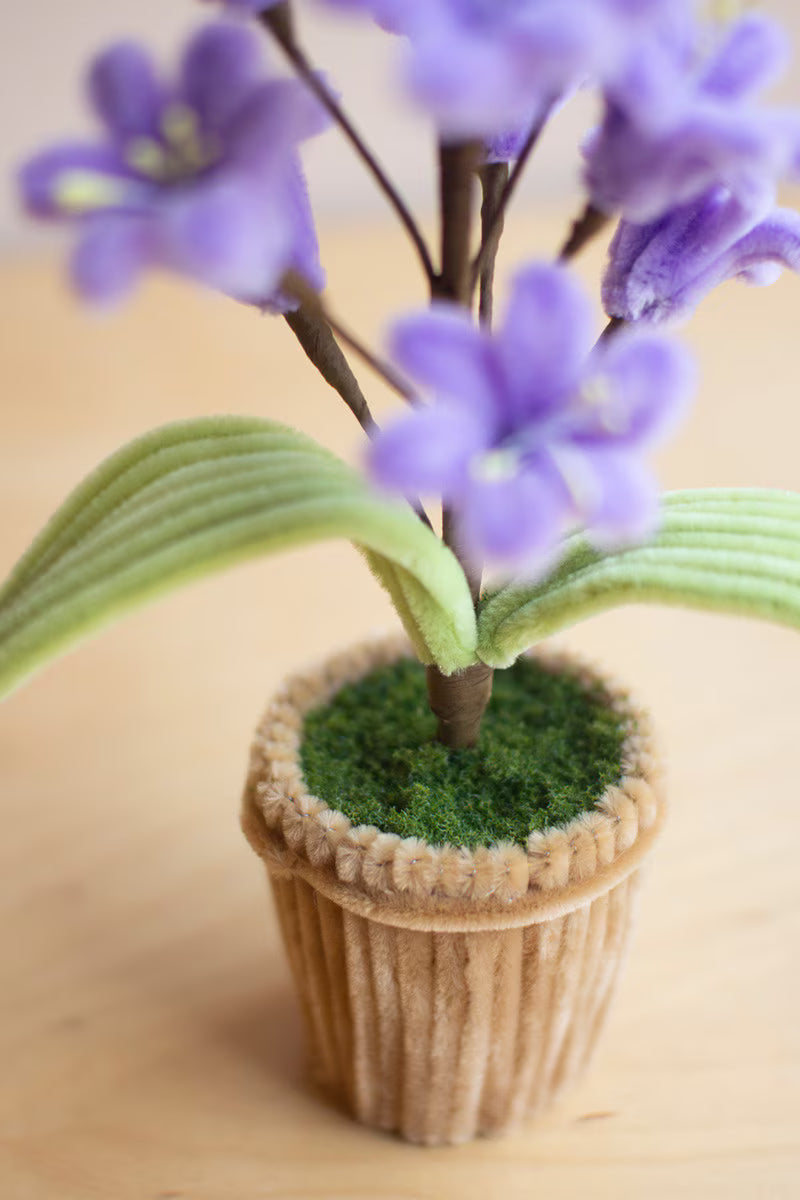 Set of 4 Pipe Cleaner Potted Flowers
