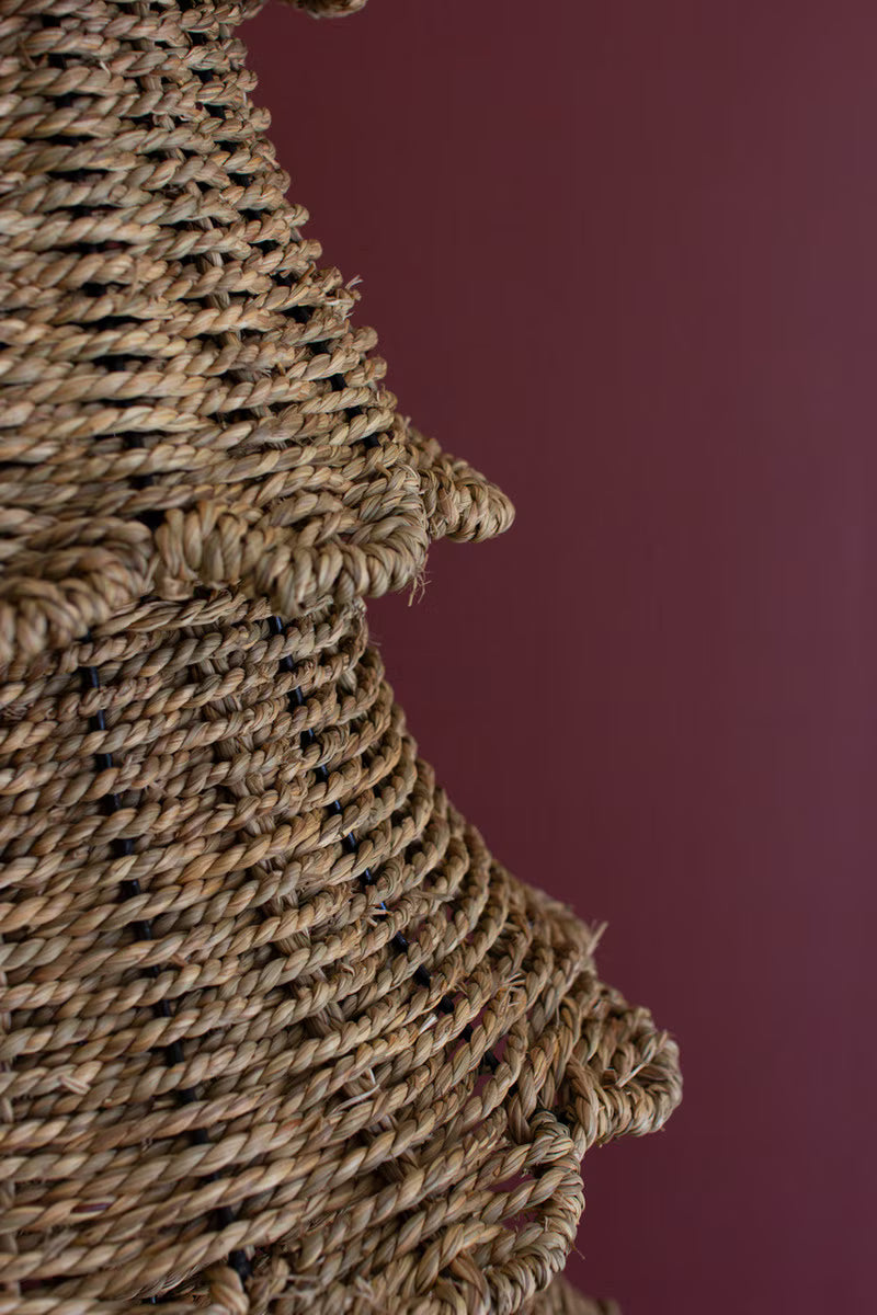 Set of 2 Woven Vine Christmas Trees