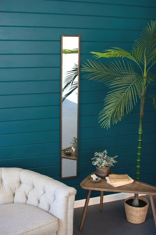 Tall Thin Wall Mirror 8" Wide