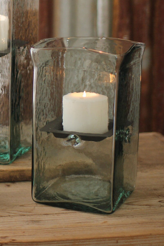 Small Square Candle Hurricane