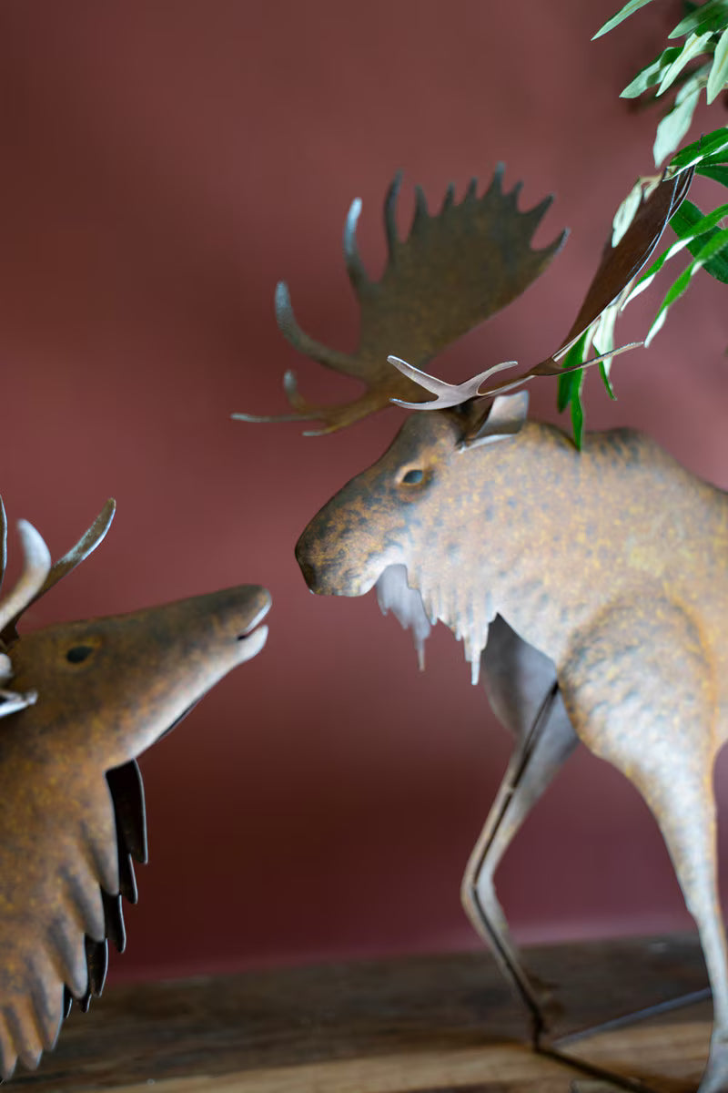 Rustic Metal Elk